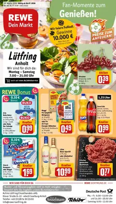 Vorschau von dem Prospekt des Geschäftes Rewe, gültig ab dem 05.07.2026
