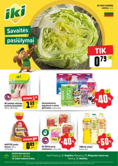 IKI parduotuvės leidinio IKI leidinys - Specialūs pasiūlymai IKI Grigiškės – Kovo 11-osios, IKI Ringaudai ir IKI Rokiškis 2 parduotuvės klientams galiojančio nuo 2026.07.27 peržiūra