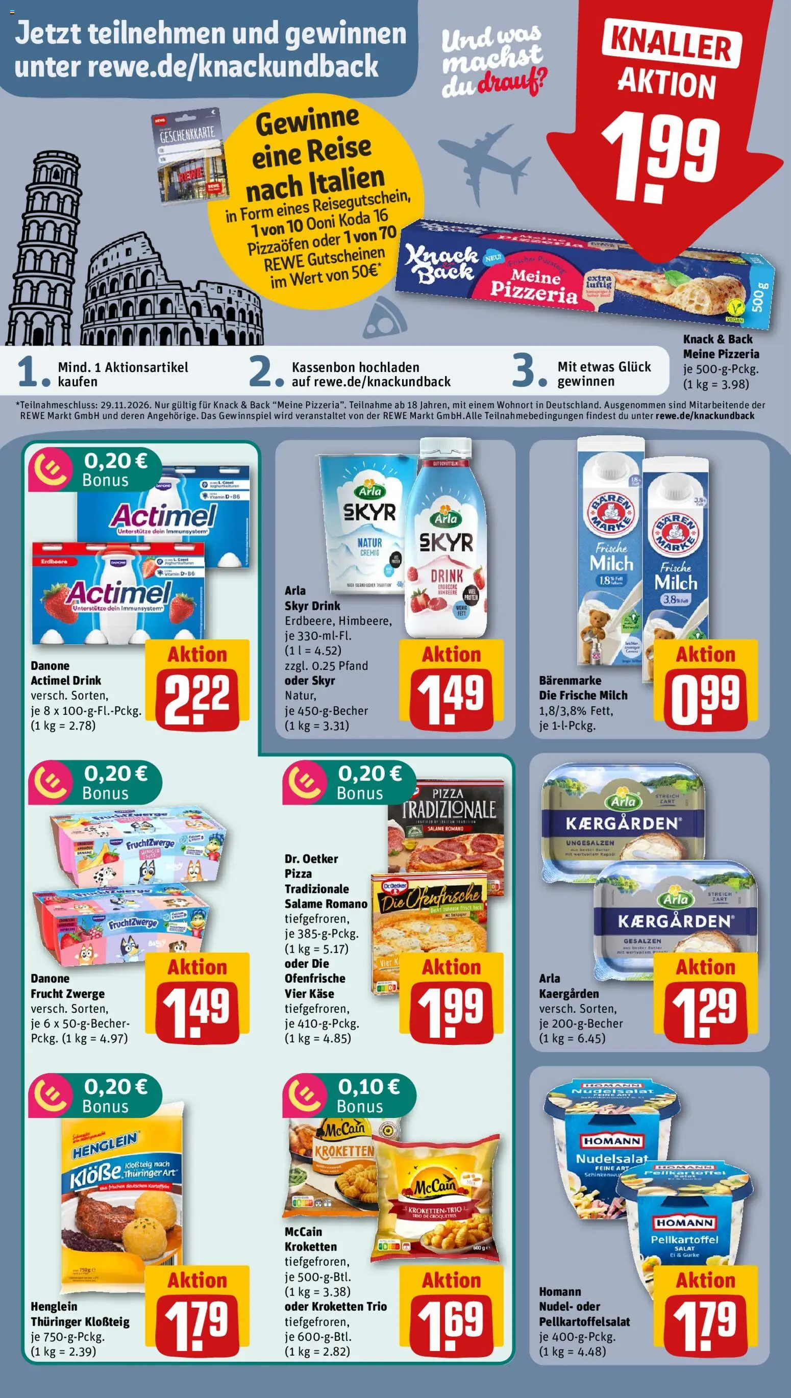 Vorschau von dem Prospekt des Geschäftes Rewe, gültig ab dem 02.11.2026