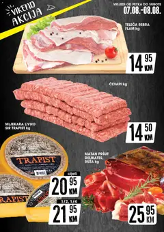 Pregled letka Prodex vikend akcija trgovine Prodex vrijedi od 07.08.2026
