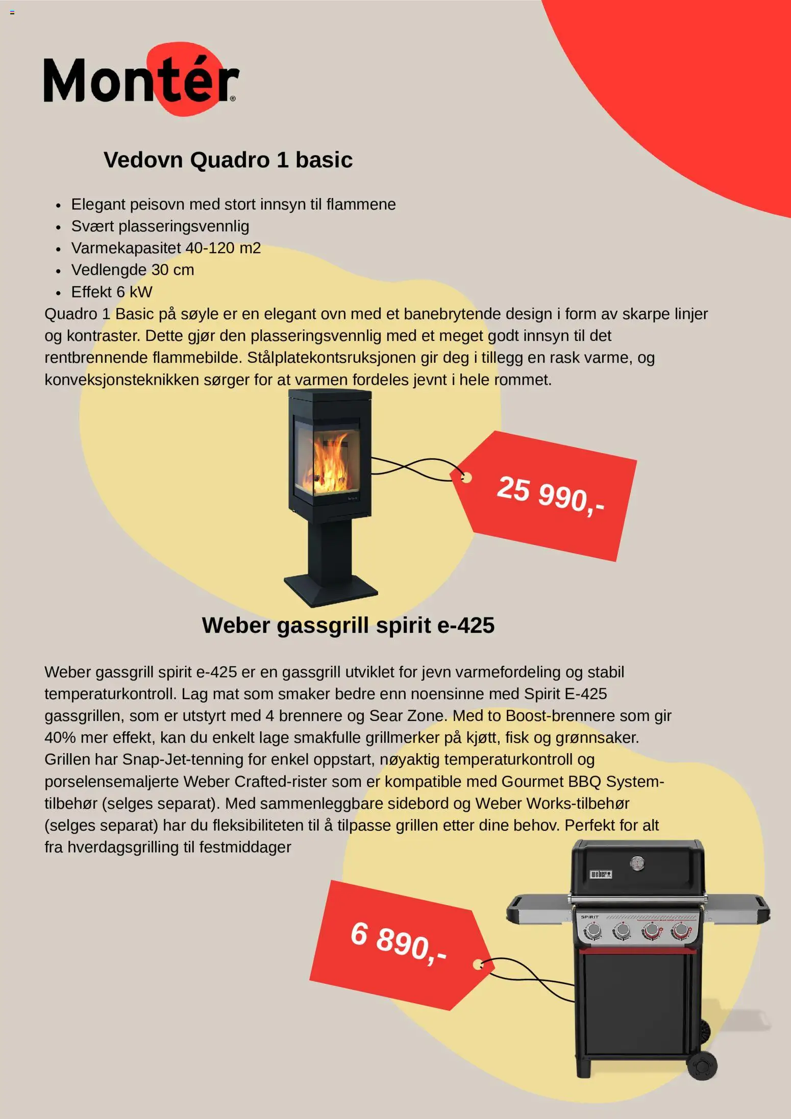 Forhåndsvis Montér kundeavis fra butikk Montér gyldig fra 01/09/2026