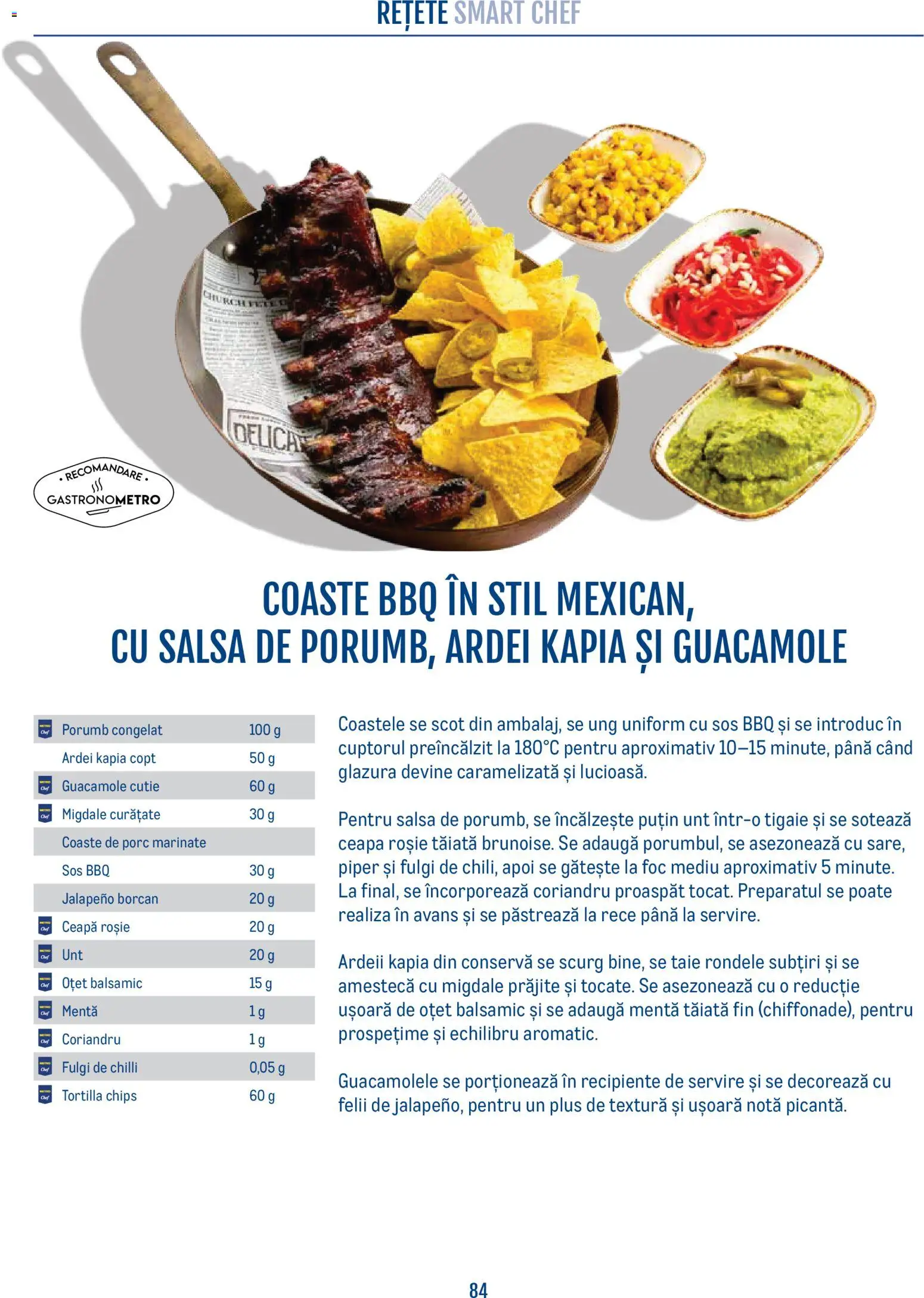 Previzualizarea de cataloage: Metro Metro Catalog Smart Chef valabil de la 21.04.2026 - Menta, Ceapă, Plus, Sos, Cutie, Ardei, Fulgi, Recipiente