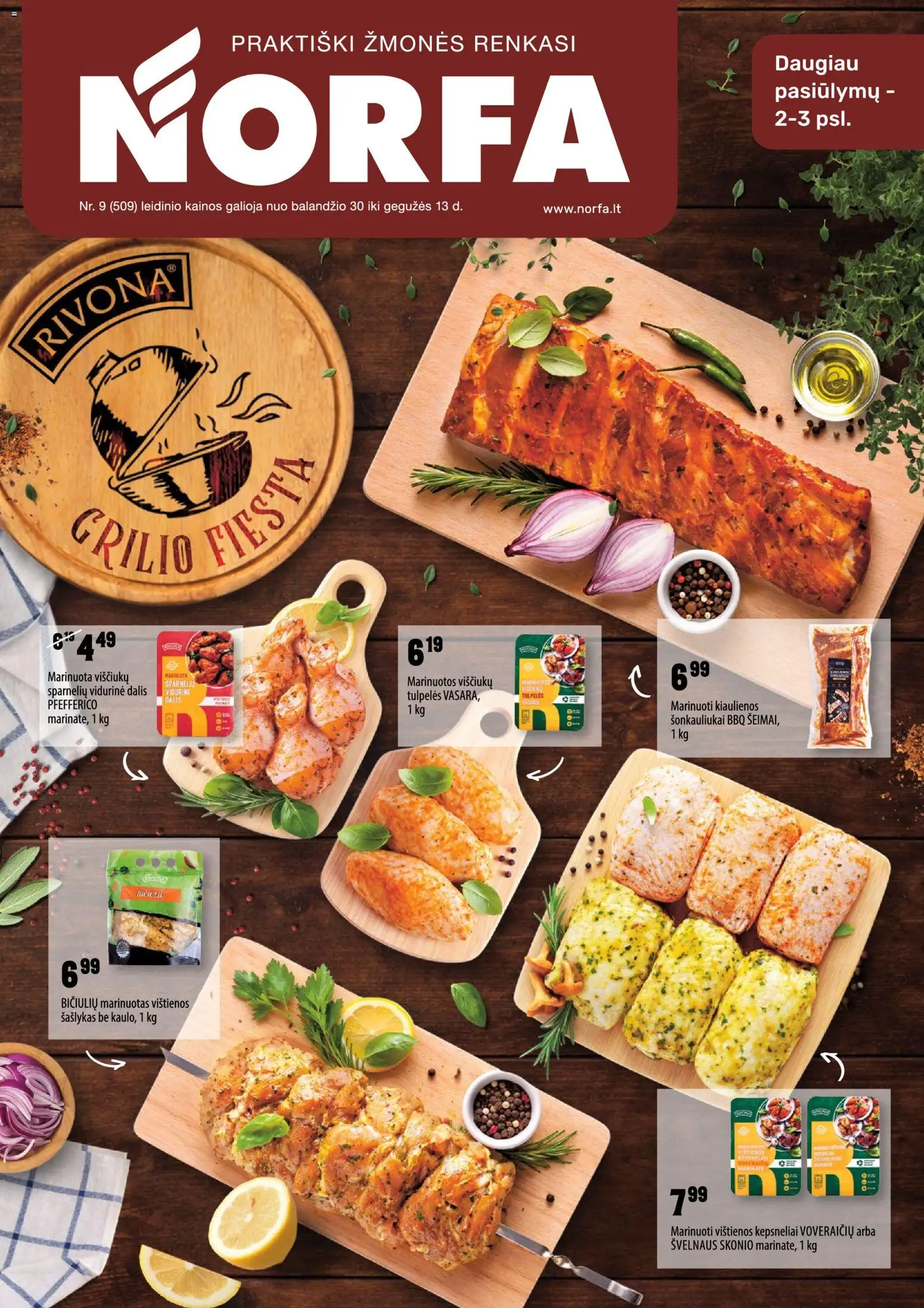 NORFA parduotuvės leidinio NORFA leidinys galiojančio nuo 2026.04.30 peržiūra