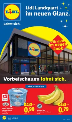 Vorschau des Merkblatts Lidl aktionen Landquart vom Shop Lidl gültig von 10.09.2026 bis 16.09.2026