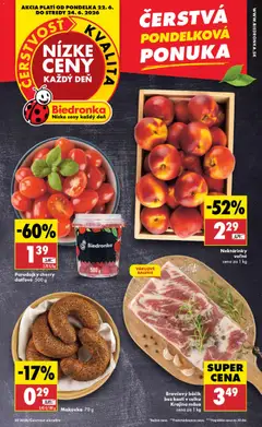 Náhľad Biedronka letáku platného od 22.06.2026