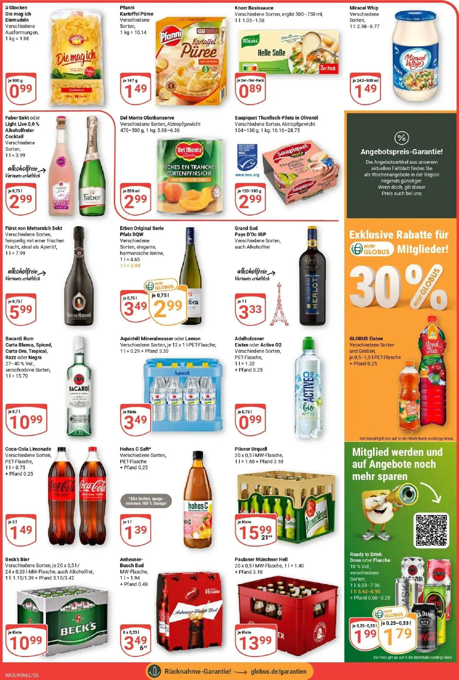 Vorschau von dem Prospekt des Geschäftes Globus, gültig ab dem 12.10.2026