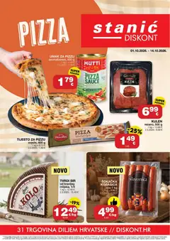Pregled letka Stanić Diskont Katalog trgovine Stanić Diskont vrijedi od 01.10.2026