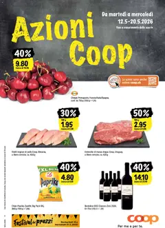 Vorschau des Merkblatts Coop aktionen IT vom Shop Coop gültig von 12.05.2026 bis 20.05.2026