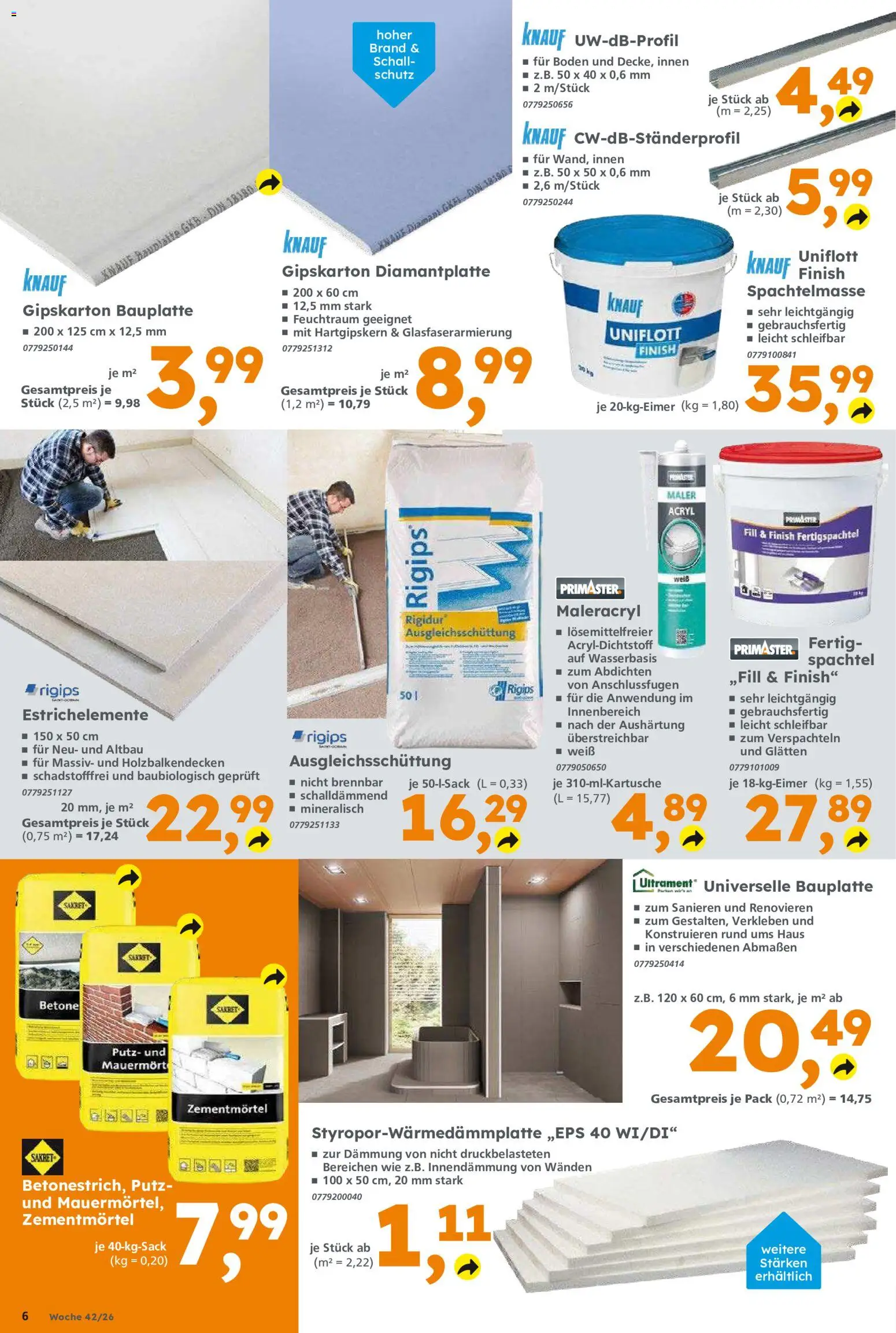 Vorschau von dem Prospekt des Geschäftes Globus Baumarkt, gültig ab dem 12.10.2026 - Finish