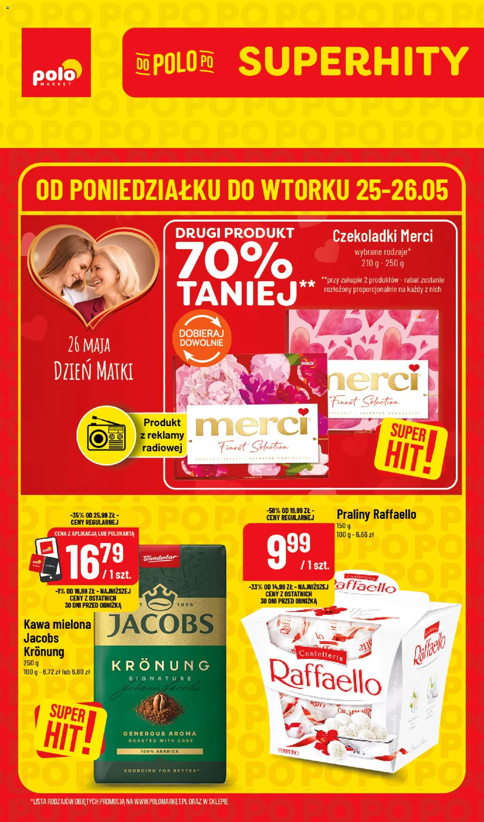 Pogląd gazetki "POLOmarket gazetka - Super Hity" ze sklepu POLOmarket ważnej od 25.05.2026
