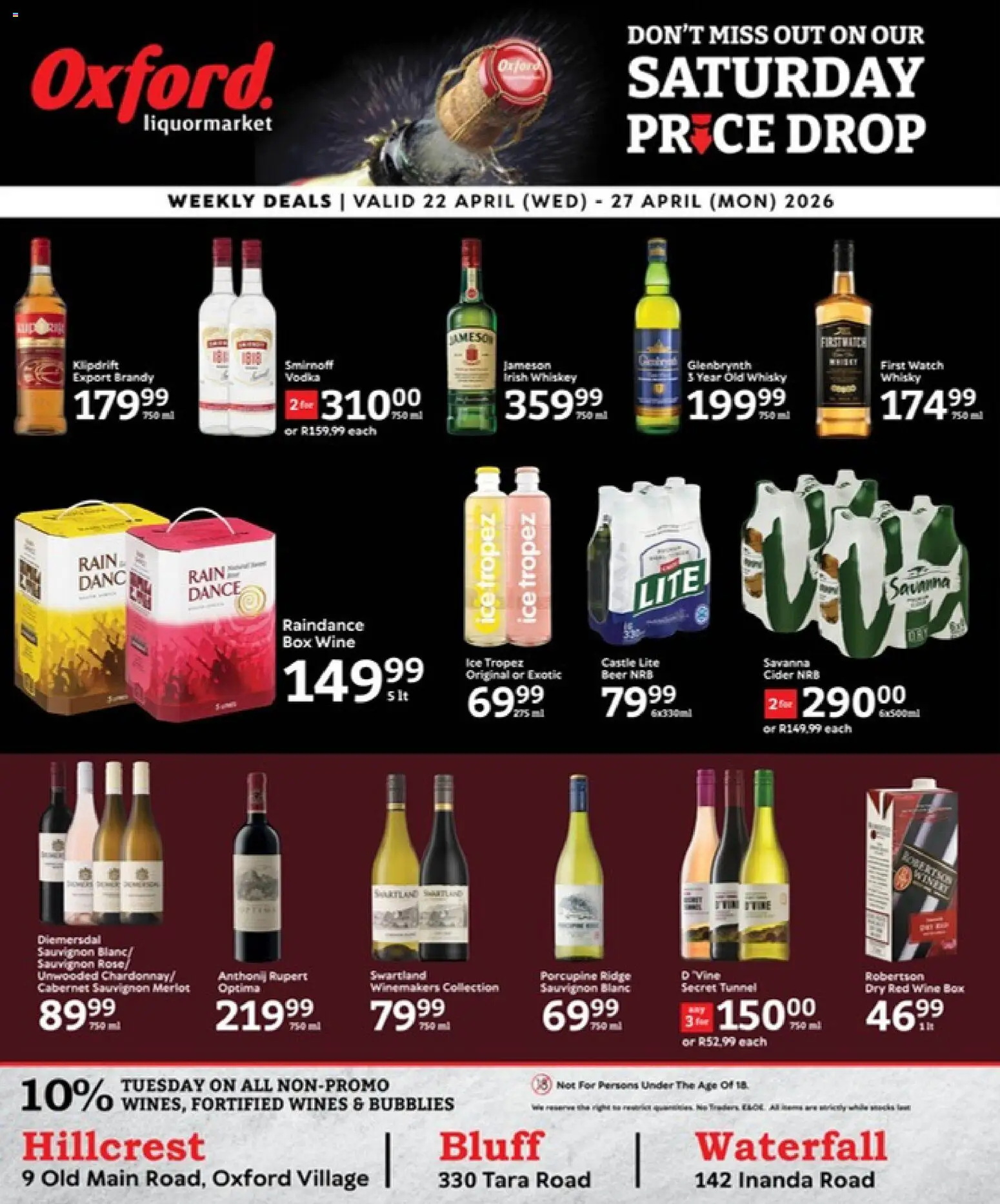 Preview of Oxford Freshmarket flyer valid from 22/04/2026