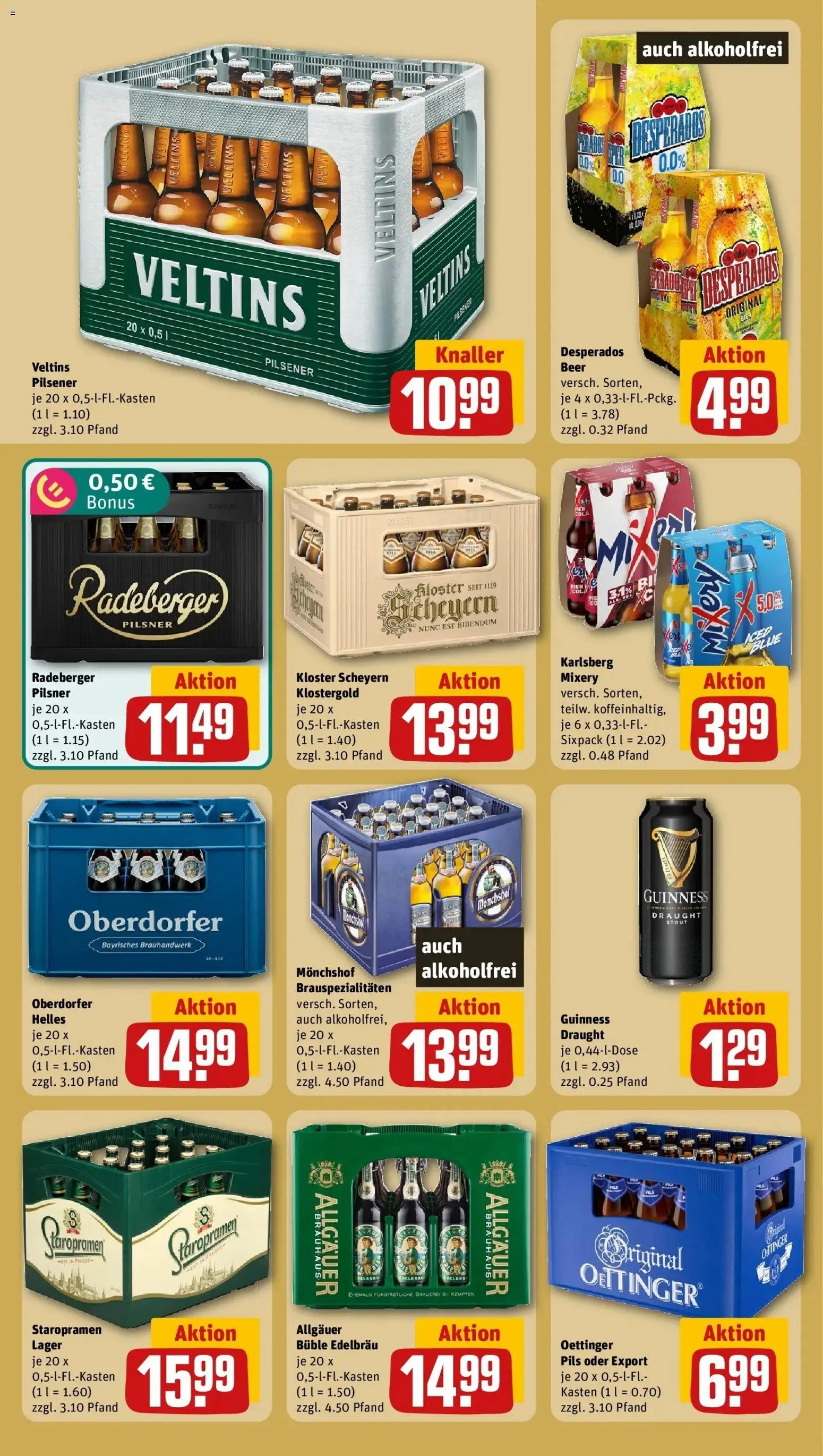 Vorschau von dem Prospekt des Geschäftes Rewe, gültig ab dem 26.10.2026