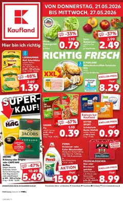 Vorschau von dem Prospekt des Geschäftes Kaufland, gültig ab dem 21.05.2026