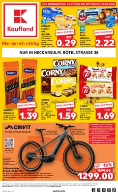 Voorbeeld van Kaufland DE -DE Folder van winkel Kaufland DE geldig vanaf 23-07-2026