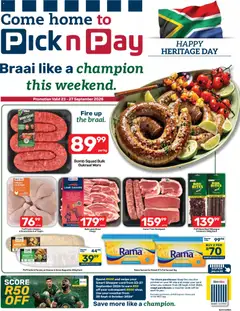 Preview of Pick n Pay flyer valid from 23/09/2026