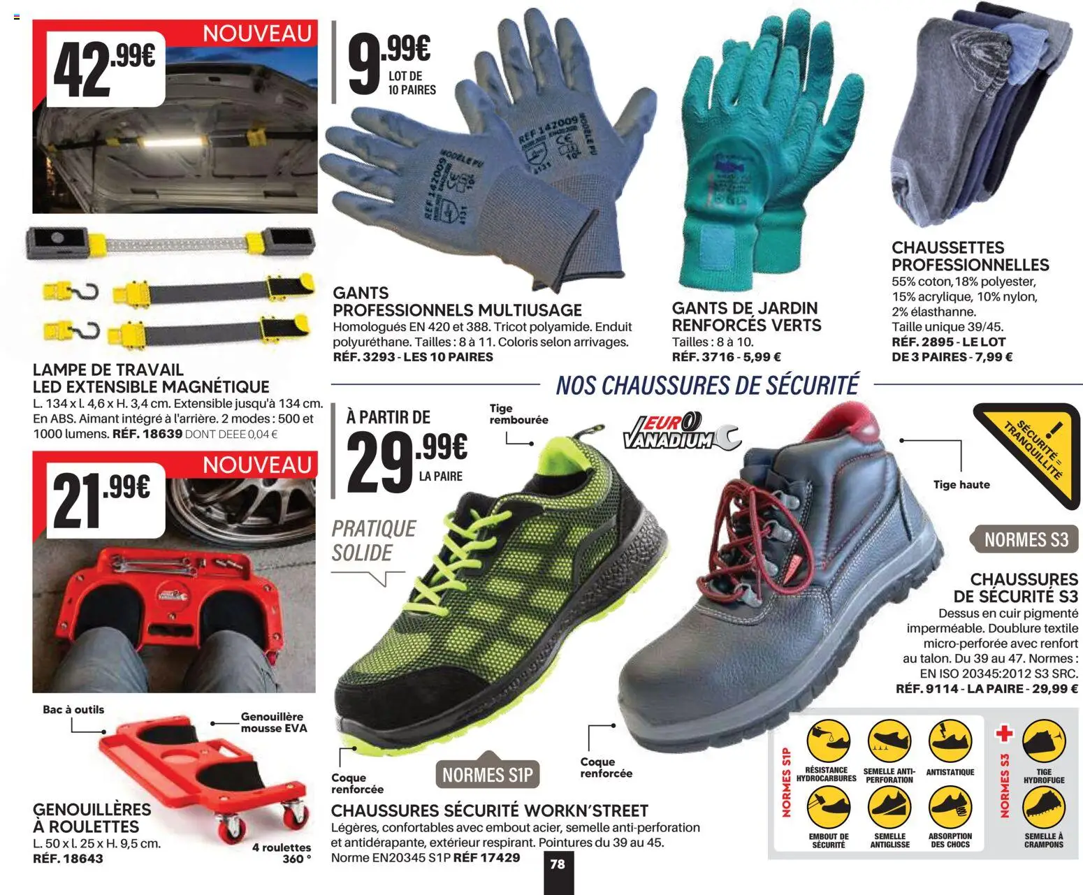 Prévisualisation de Shopix Catalogue Autome-Hiver 2026/2027 du magasin Shopix formulaire valide 01/09/2026 - Chaussures, Crampons, Lampe, Aimant, Mousse, Genouillère, Outils, Gants de jardin