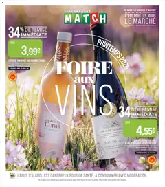 Prévisualisation de Match Supermarché - foire aux vins du magasin Match Supermarché formulaire valide 05/05/2026