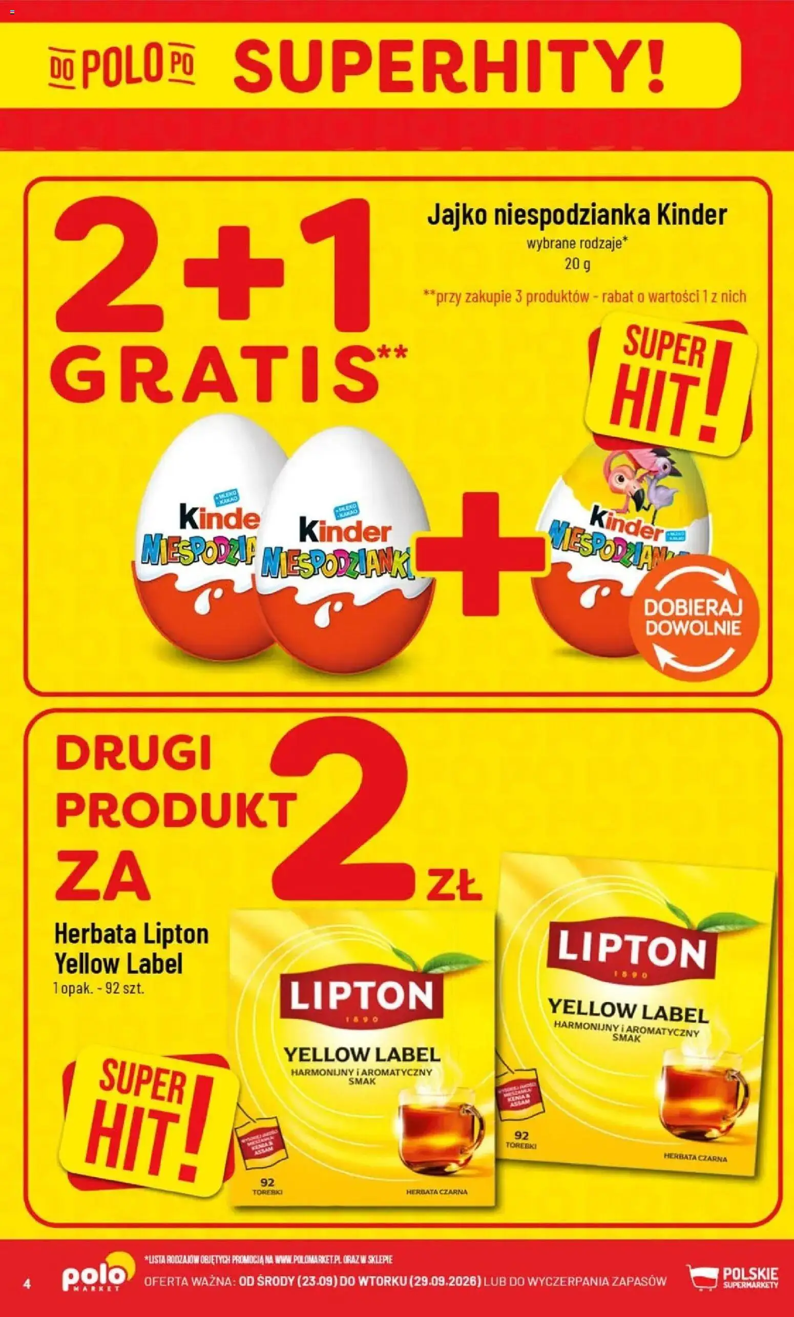 Pogląd gazetki "POLOmarket aktualna gazetka" ze sklepu POLOmarket ważnej od 23.09.2026