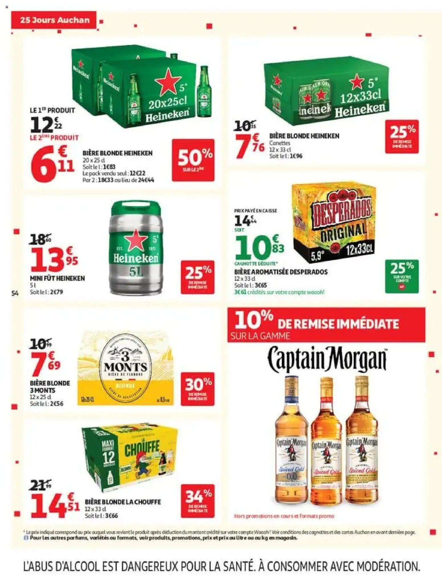 Prévisualisation de Auchan 25 jours 2 hypers du magasin Auchan formulaire valide 03/11/2026