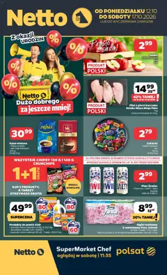 Pogląd gazetki "Netto gazetka od poniedziałku" ze sklepu Netto ważnej od 12.10.2026