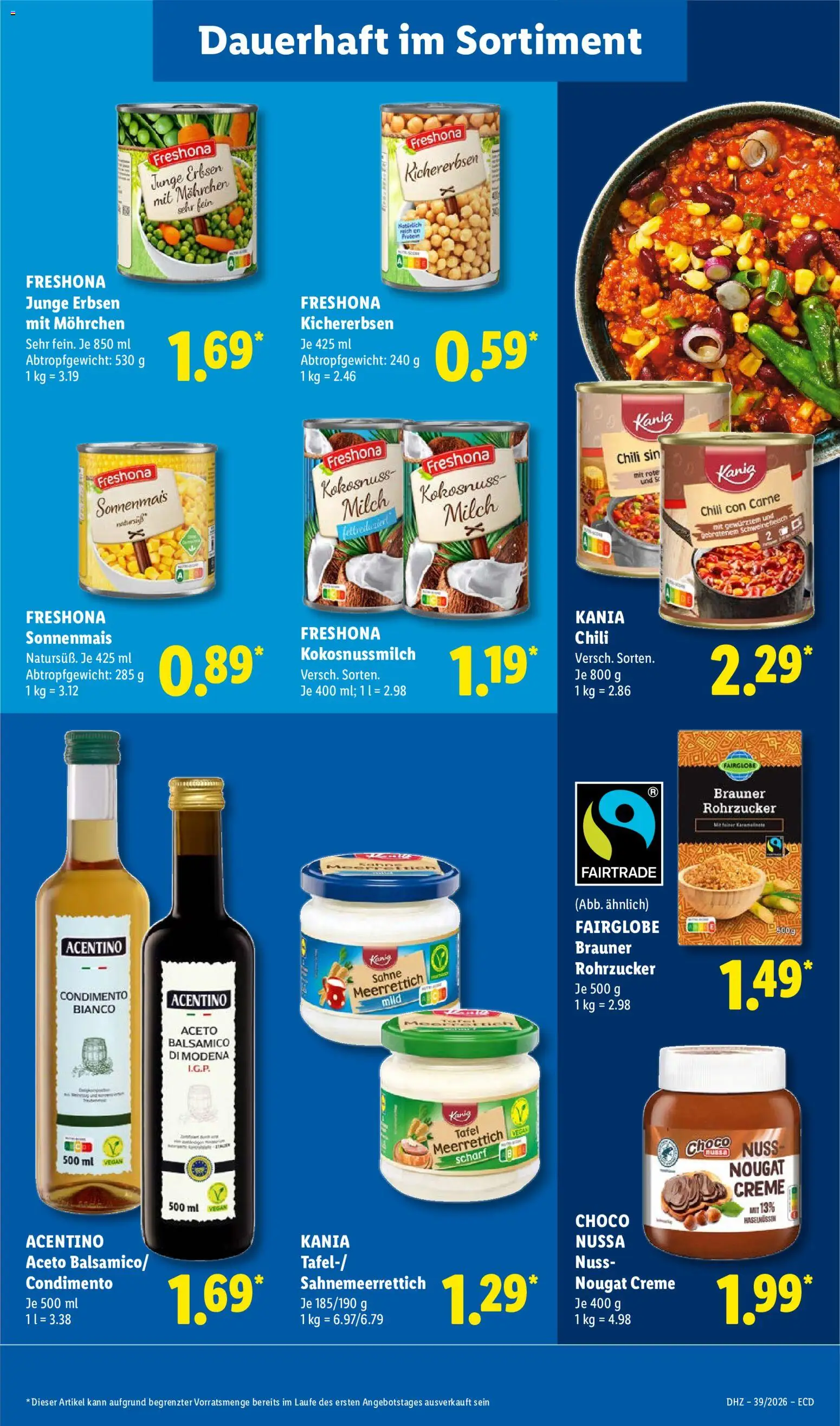 Vorschau von dem Prospekt des Geschäftes Lidl, gültig ab dem 21.09.2026 - Wasser, Steppweste