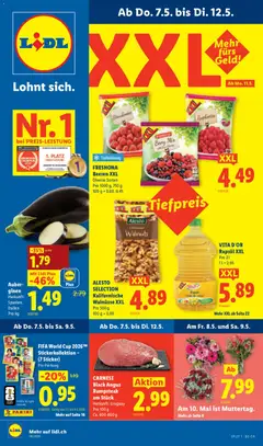 Vorschau des Merkblatts Lidl aktionen vom Shop Lidl gültig von 07.05.2026 bis 12.05.2026