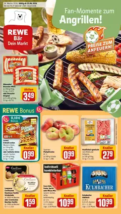 Vorschau von dem Prospekt des Geschäftes Rewe, gültig ab dem 21.06.2026