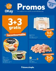 Prévisualisation de OKay Publicité du magasin OKay formulaire valide 29/07/2026