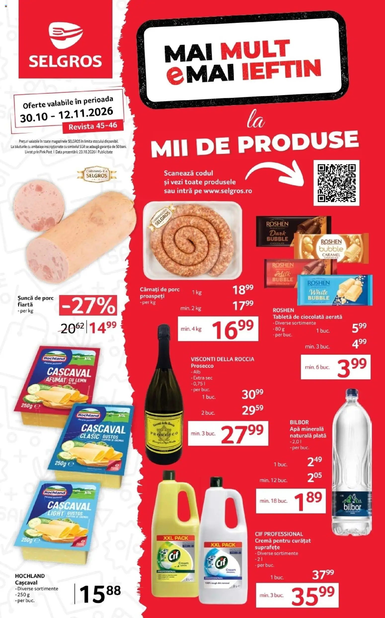 Previzualizarea de cataloage: Selgros Selgros Catalog valabil de la 30.10.2026