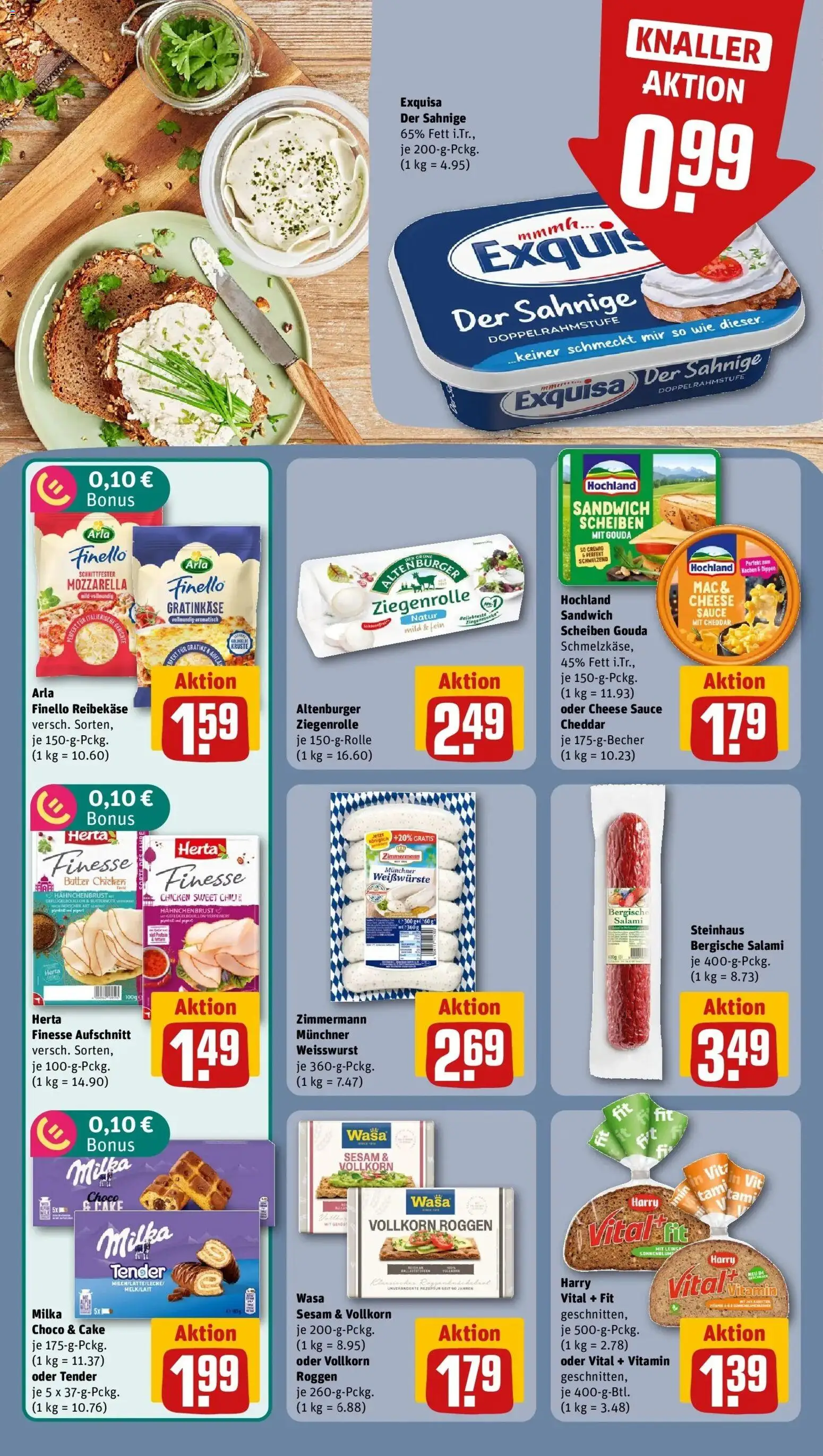 Vorschau von dem Prospekt des Geschäftes Rewe, gültig ab dem 26.10.2026
