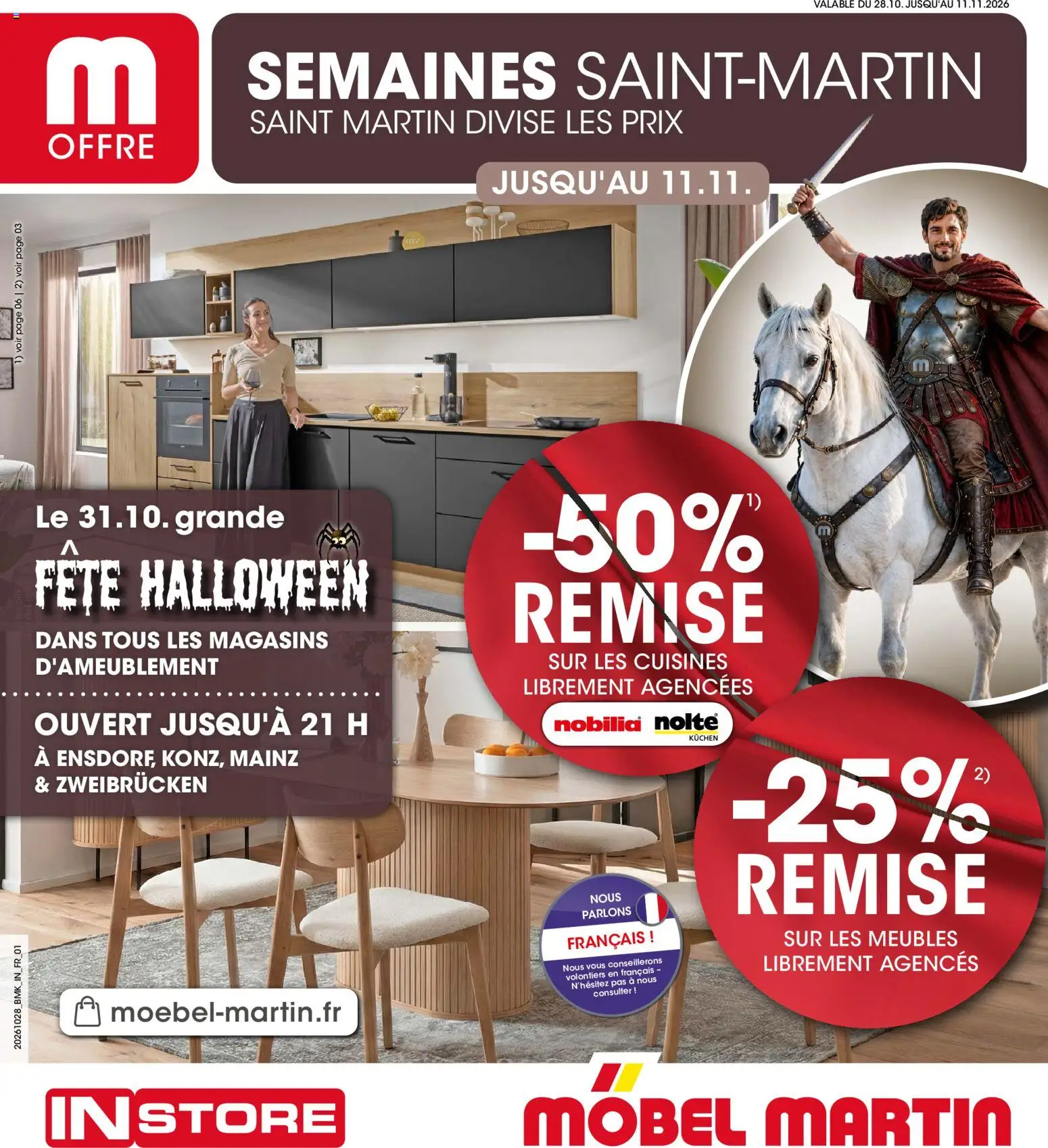 Prévisualisation de Möbel Martin catalogue du magasin Möbel Martin formulaire valide 28/10/2026