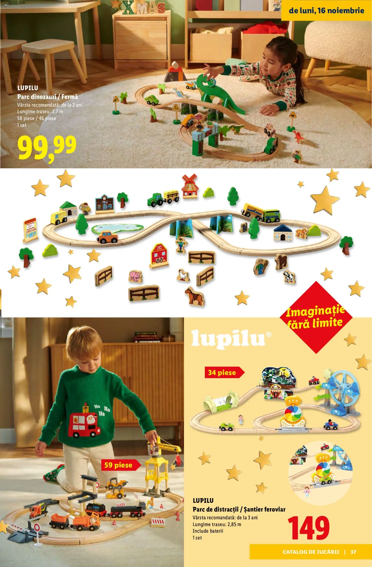 Previzualizarea de cataloage: Lidl Lidl Catalog De jucării valabil de la 02.11.2026 - Baterii