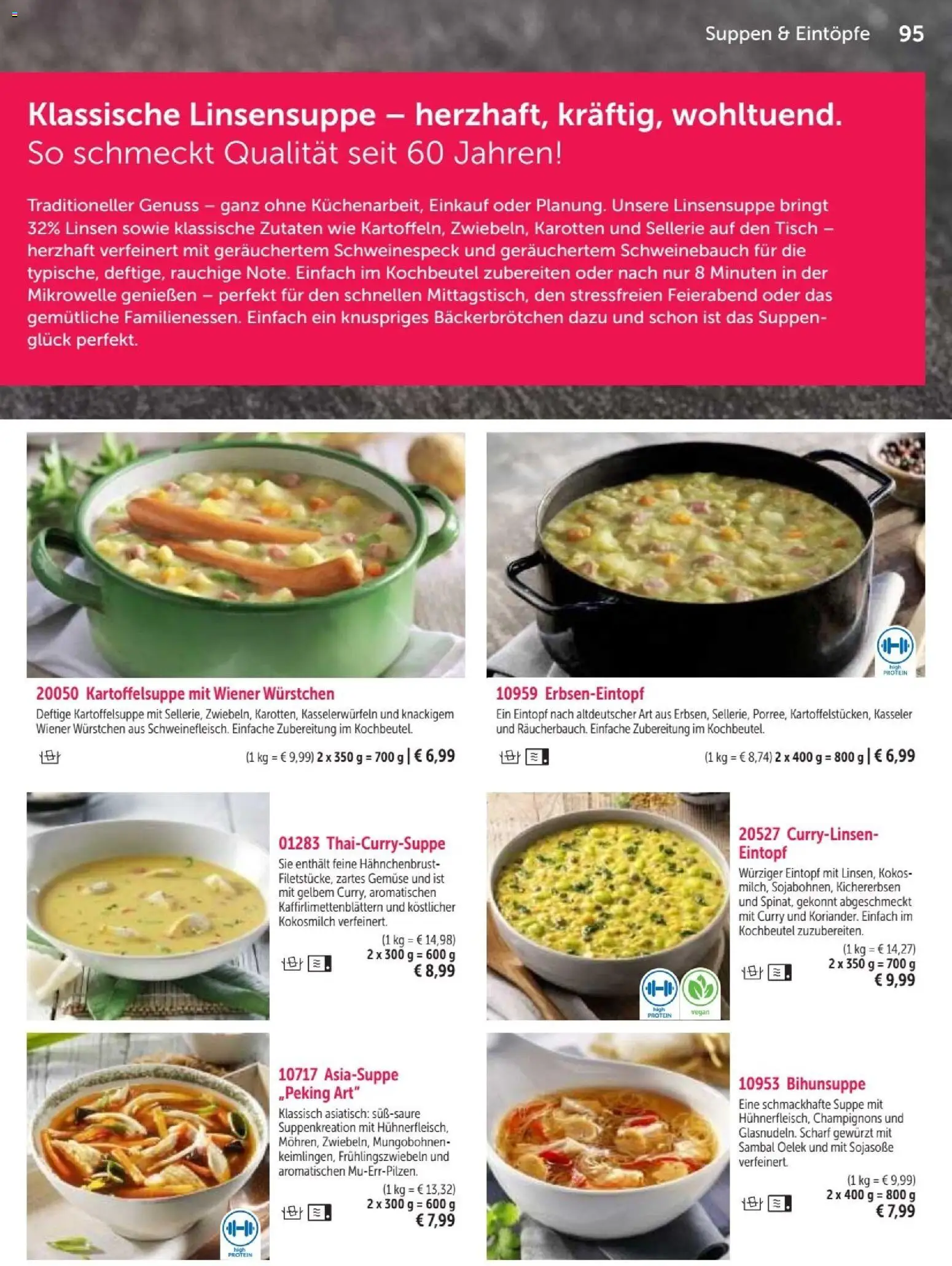 Vorschau von dem Prospekt des Geschäftes Bofrost, gültig ab dem 07.09.2026 - Mikrowelle, Champignons, Tisch, Kokosmilch, Schweinebauch, Sojasoße, Hahnchenbrust, Wiener wurstchen
