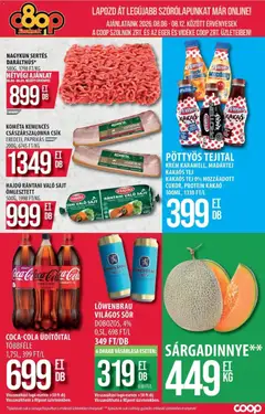 COOP Szolnok - COOP Szolnok akciós újság Szolnok megtekintése, amely érvényes 2026.08.06.-től