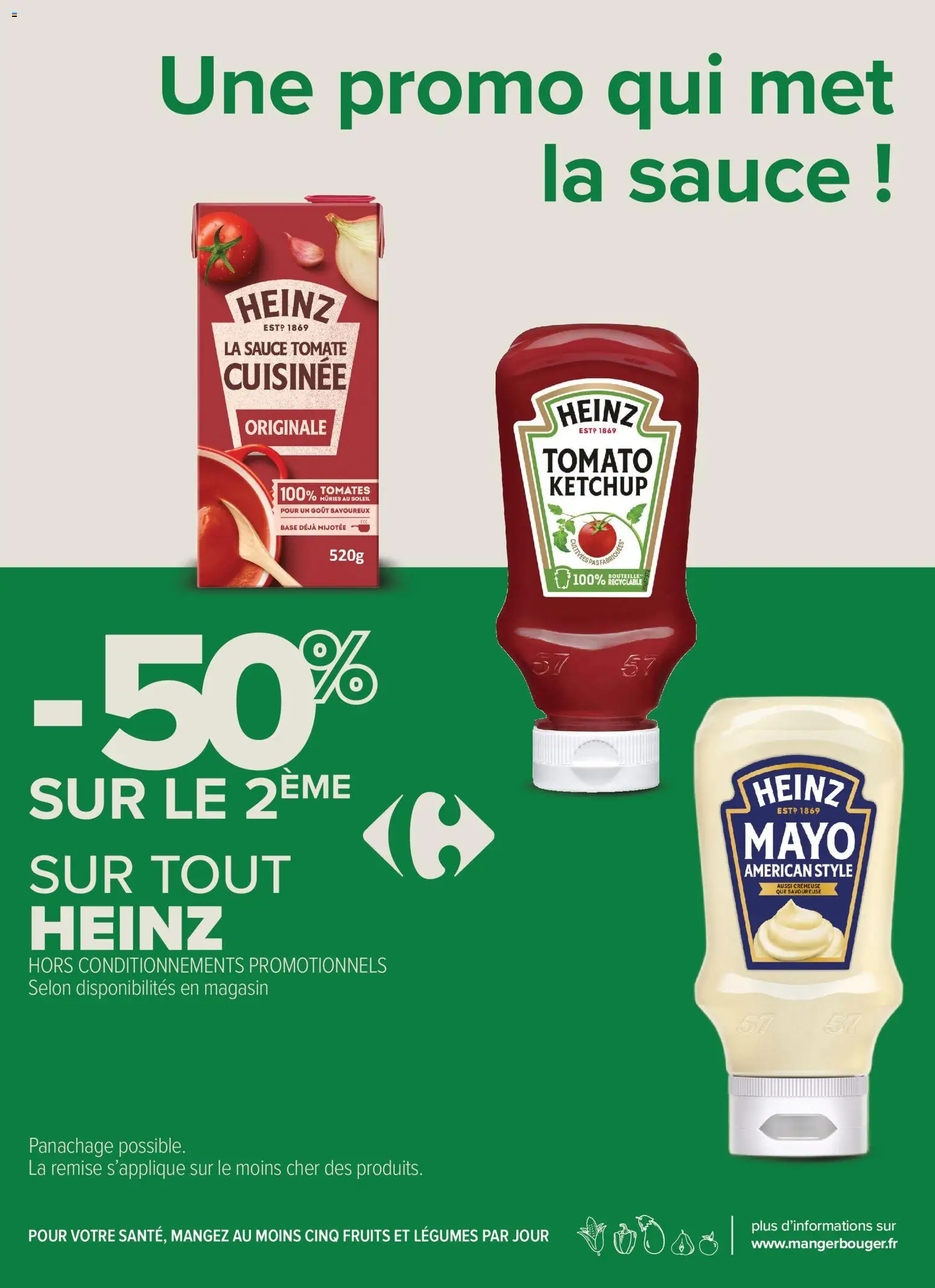 Prévisualisation de Carrefour contact catalogue du magasin Carrefour contact formulaire valide 03/11/2026 - Fruits, Tomate, Tomates, Sauce tomate, Base, Ketchup