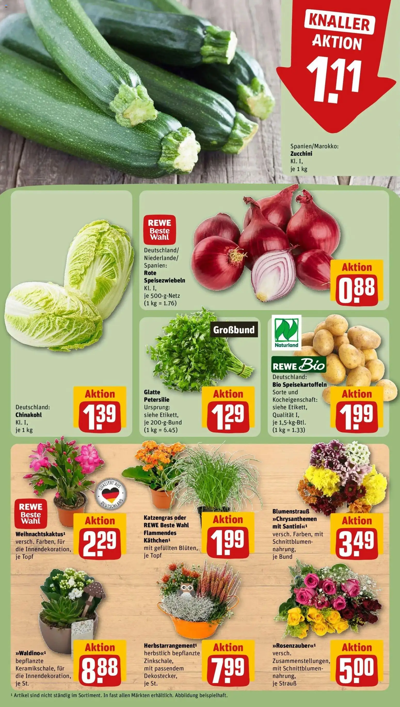 Vorschau von dem Prospekt des Geschäftes Rewe, gültig ab dem 26.10.2026