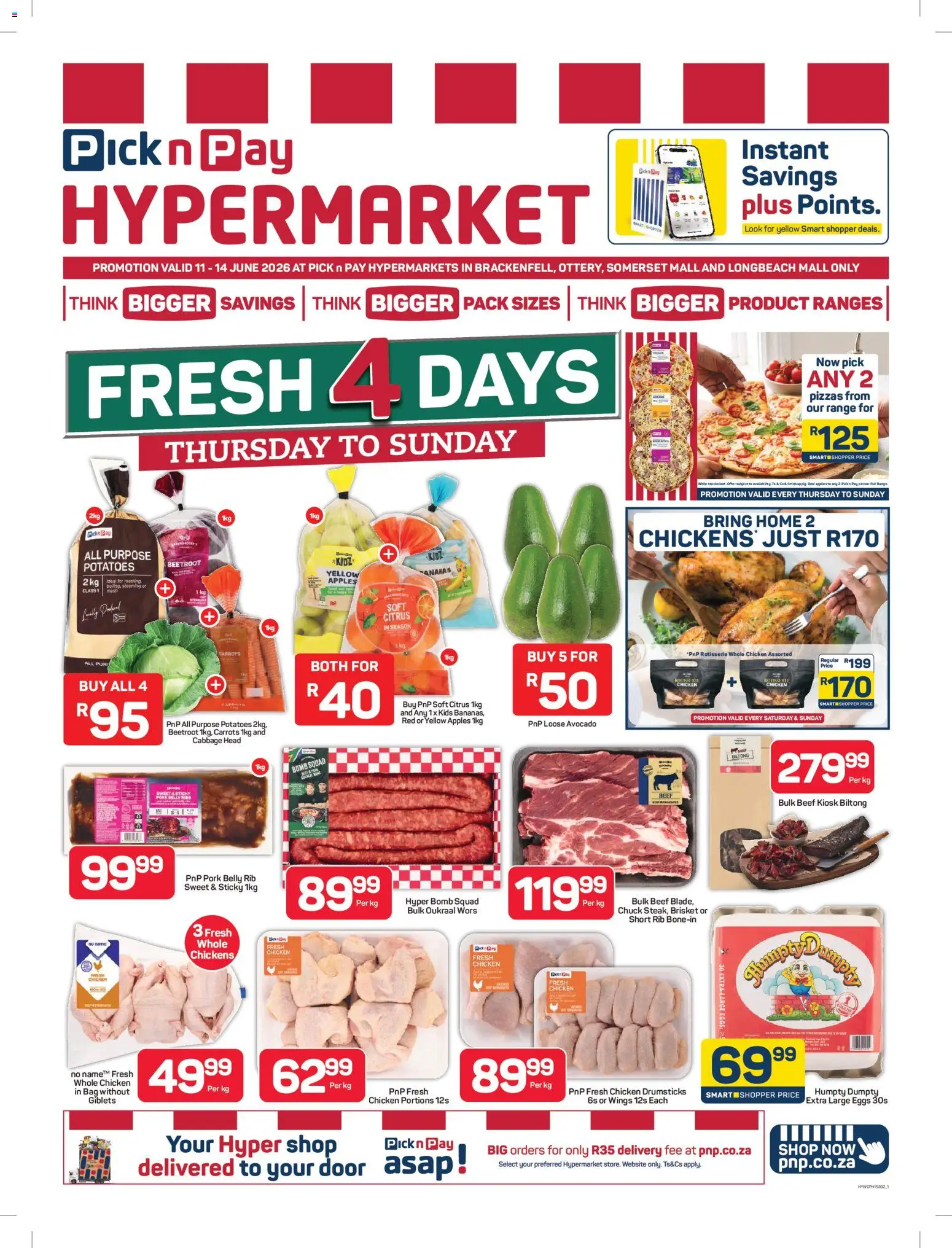 Preview of Pick n Pay flyer valid from 11/06/2026