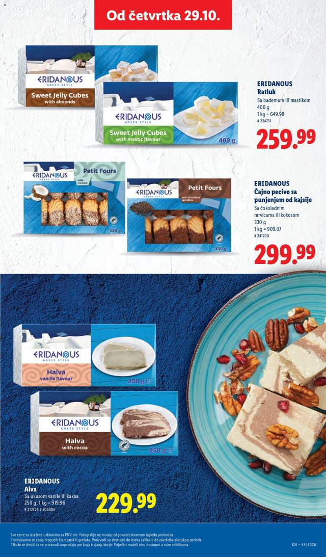 Novi Lidl katalog od 29.10.