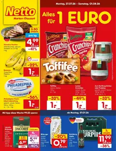 Vorschau von dem Prospekt des Geschäftes Netto Marken-Discount, gültig ab dem 27.07.2026