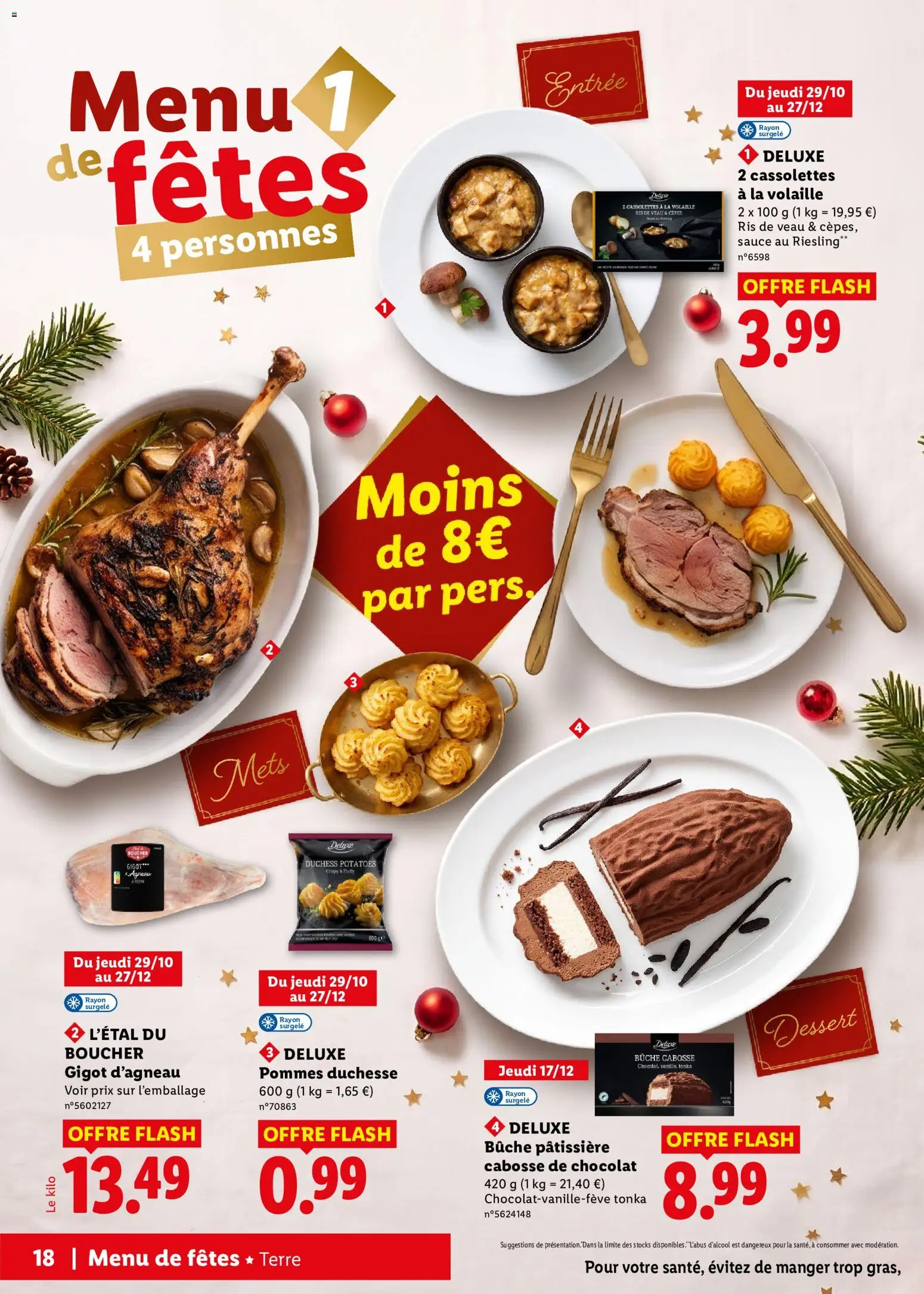 Prévisualisation de LIDL Catalogue de Noël du magasin LIDL formulaire valide 29/10/2026
