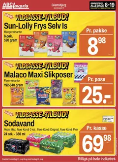 Eksempel på tilbudsavis Abc Lavpris - Glamsbjerg fra butik Abc Lavpris gyldig fra 13/05/2026