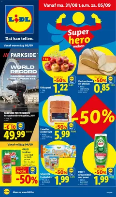 Voorbeeld van Lidl Folder week 36 van winkel Lidl geldig vanaf 31/08/2026