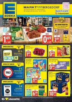 Vorschau von dem Prospekt des Geschäftes Edeka, gültig ab dem 03.08.2026