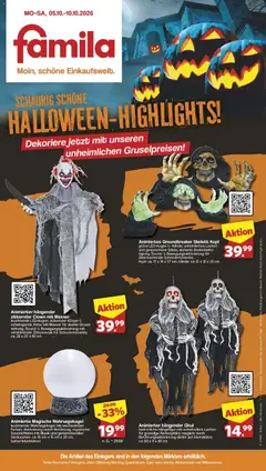 Vorschau von dem Prospekt des Geschäftes Famila Nordwest, gültig ab dem 05.10.2026