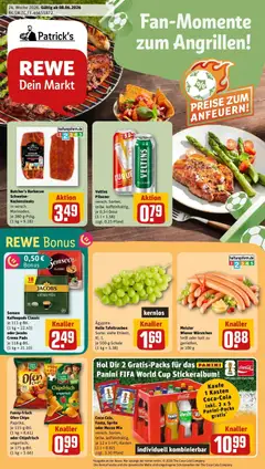 Vorschau von dem Prospekt des Geschäftes Rewe, gültig ab dem 08.06.2026