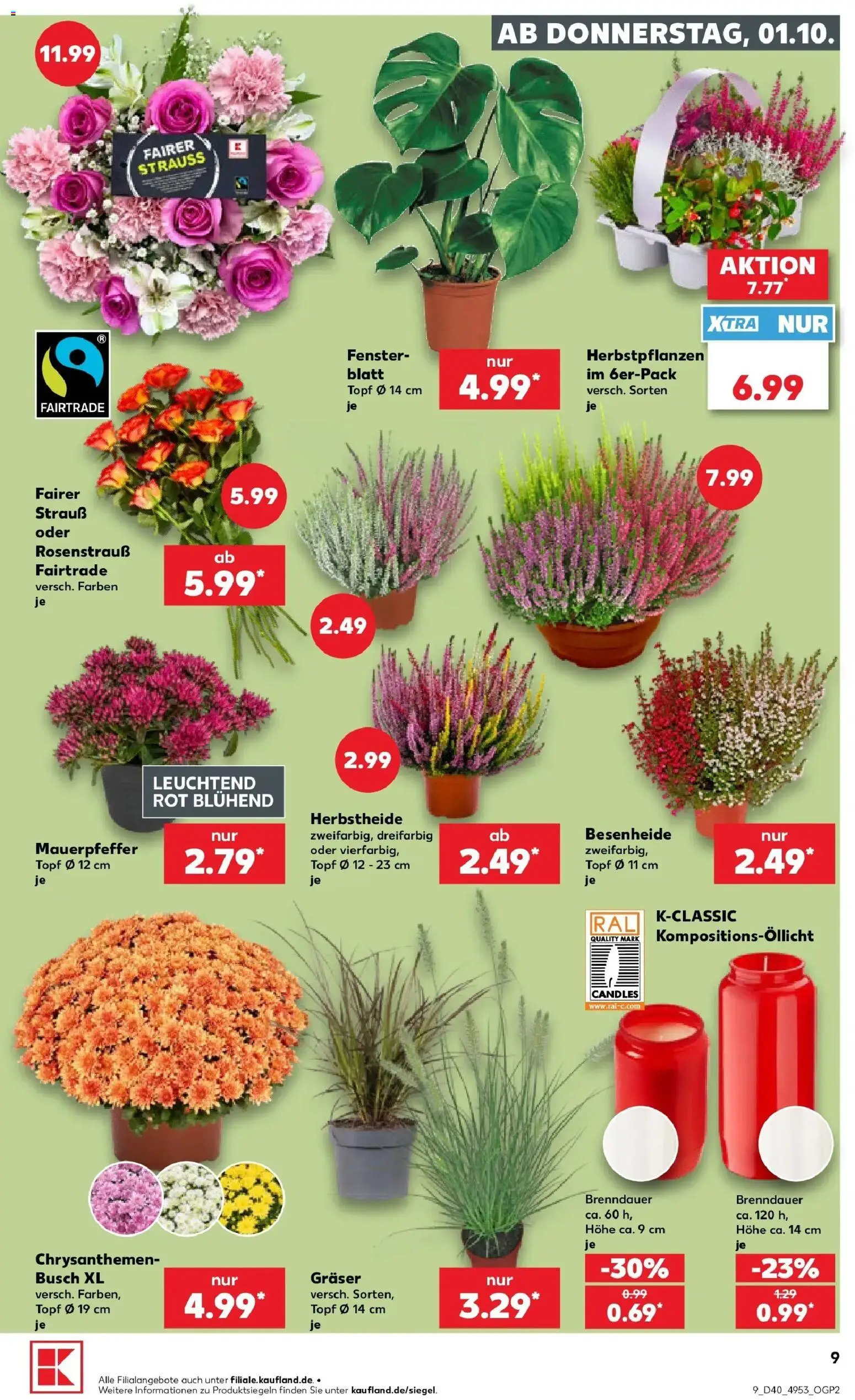 Vorschau von dem Prospekt des Geschäftes Kaufland, gültig ab dem 01.10.2026