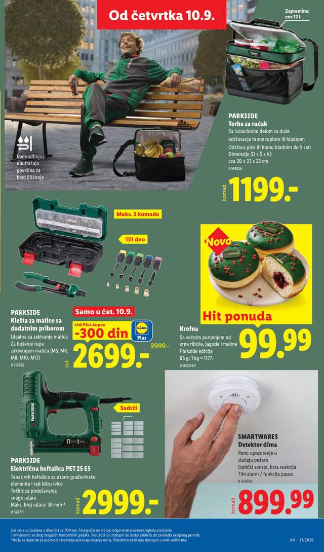 Novi Lidl katalog od 10.09.