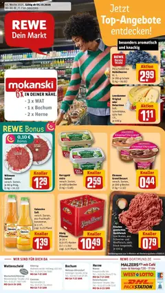 Vorschau von dem Prospekt des Geschäftes Rewe, gültig ab dem 05.10.2026