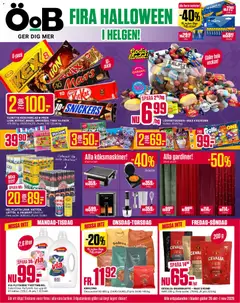 Förhandsgranska reklamblad ÖoB erbjudanden från butik ÖoB gäller från 26/10/2026