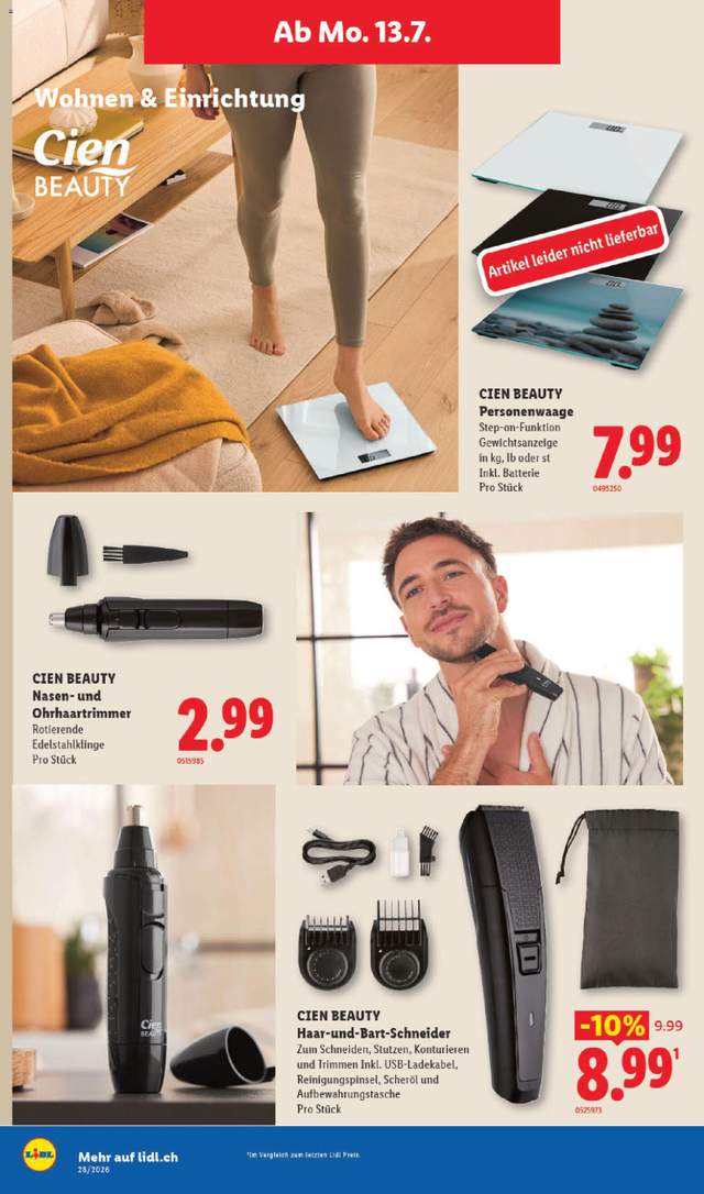 Neue Lidl Aktionen ab 09.07.